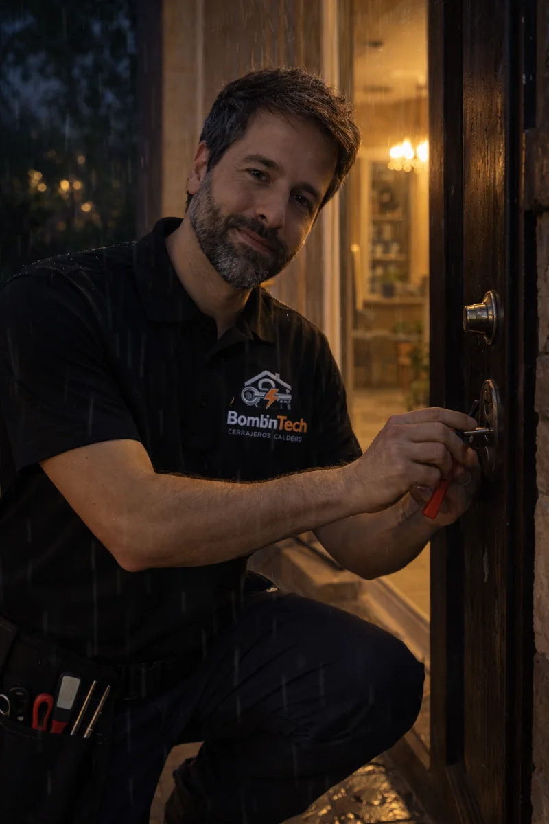 Cambio de cerraduras y bombines en Calders